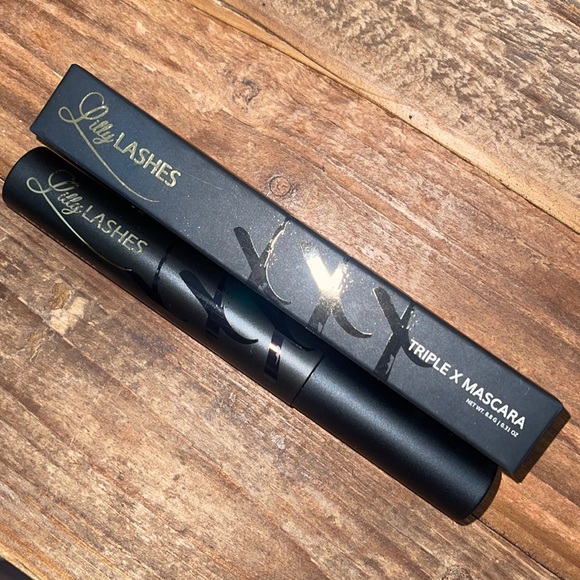 Lilly Lashes Makeup Lilly Lashes Triple X Mascara In Black Poshmark